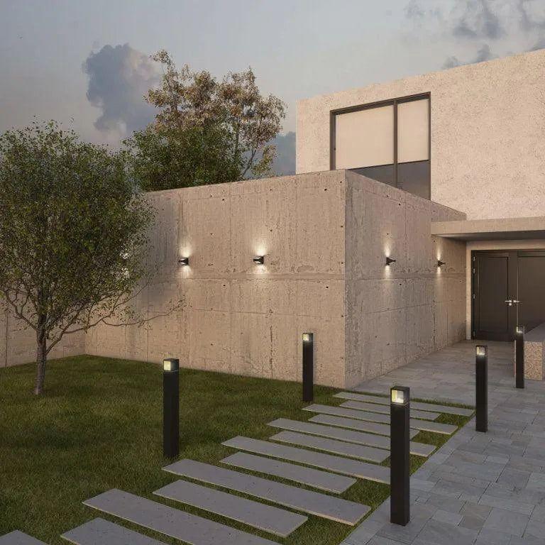 DALS Lighting - LEDPATH004D LED Bollard - LEDPATH004D-BK - Canada Light Shop