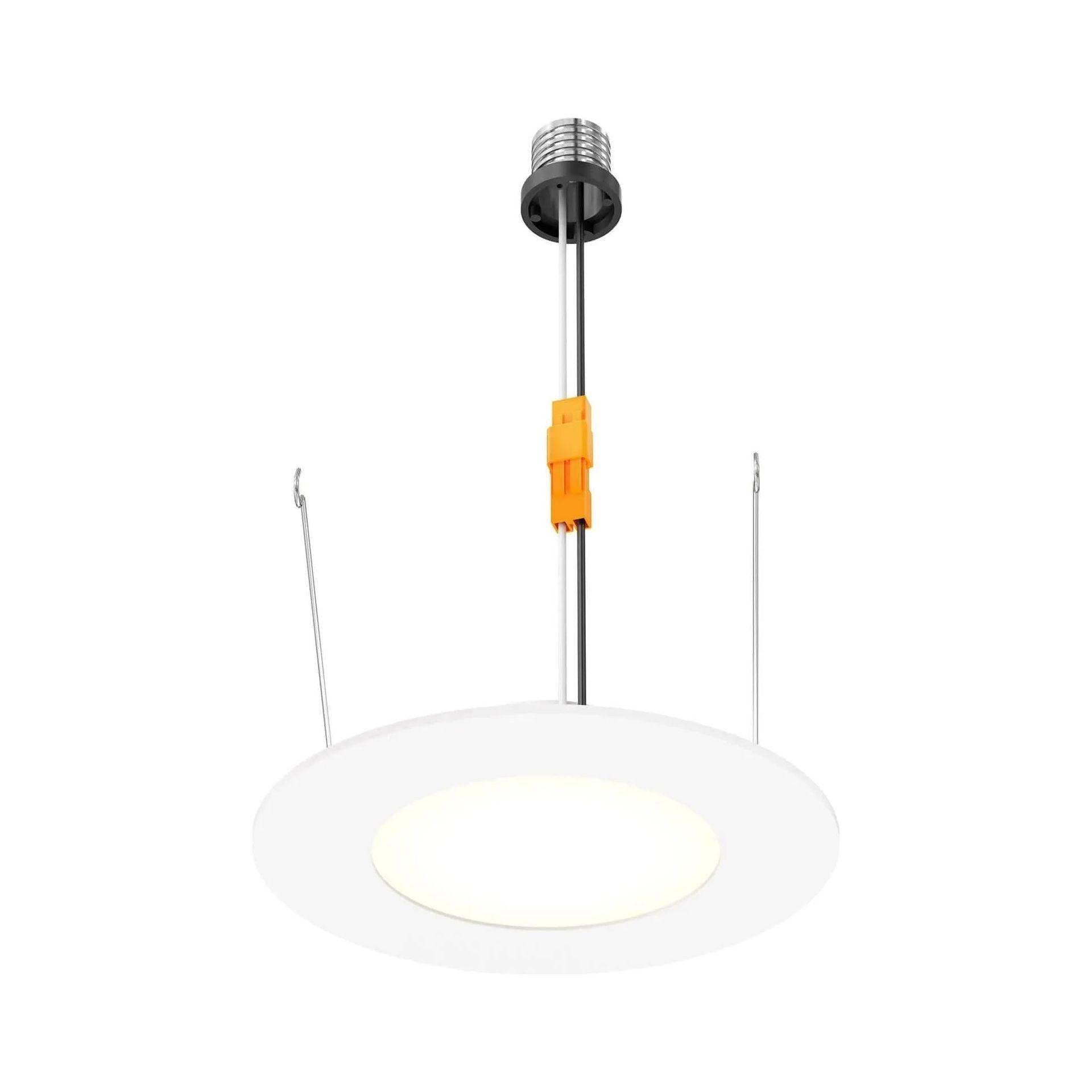 DALS Lighting - LEDPNLRTF 2-in-1 Puck Light - LEDPNLRTF56-CC-WH - Canada Light Shop