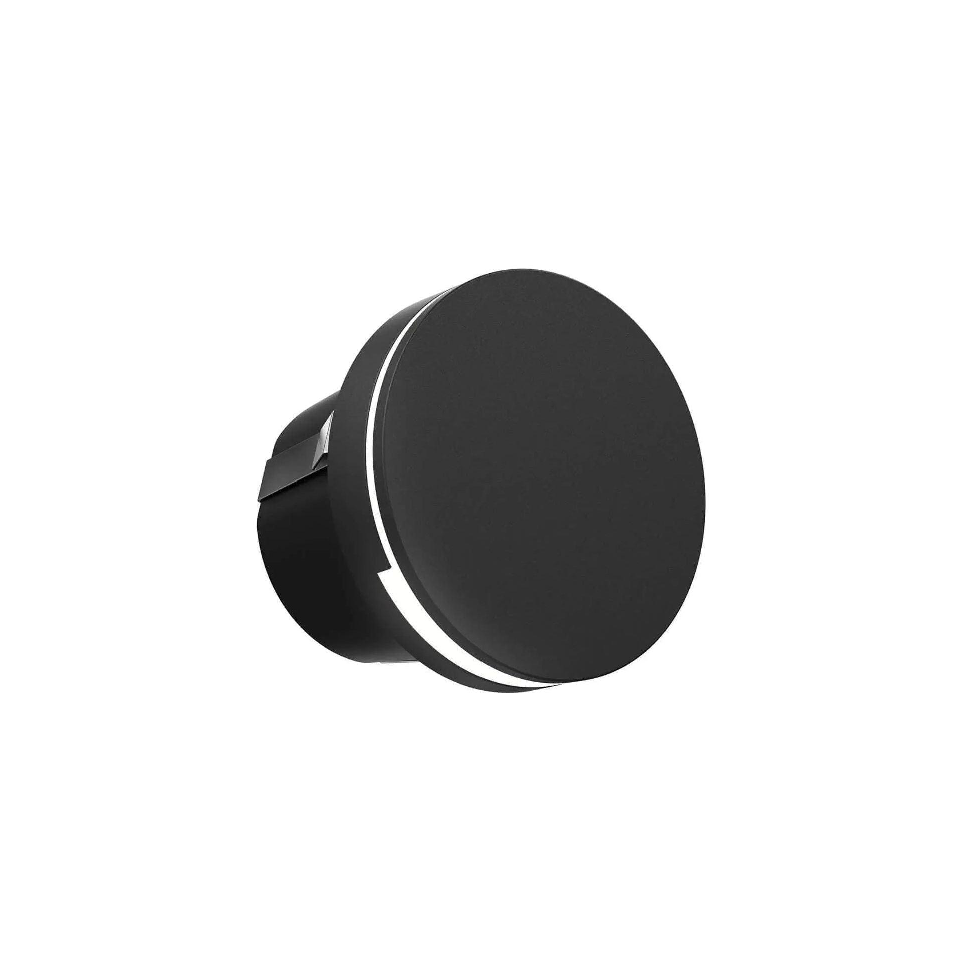DALS Lighting - LEDSTEP004D Round LED Step Light - LEDSTEP004D-BK - Canada Light Shop