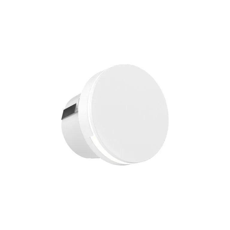 DALS Lighting - LEDSTEP004D Round LED Step Light - LEDSTEP004D-WH - Canada Light Shop