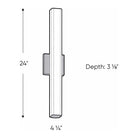 DALS Lighting - LEDVAN001 Vanity Light - LEDVAN001-CC-12CH - Canada Light Shop
