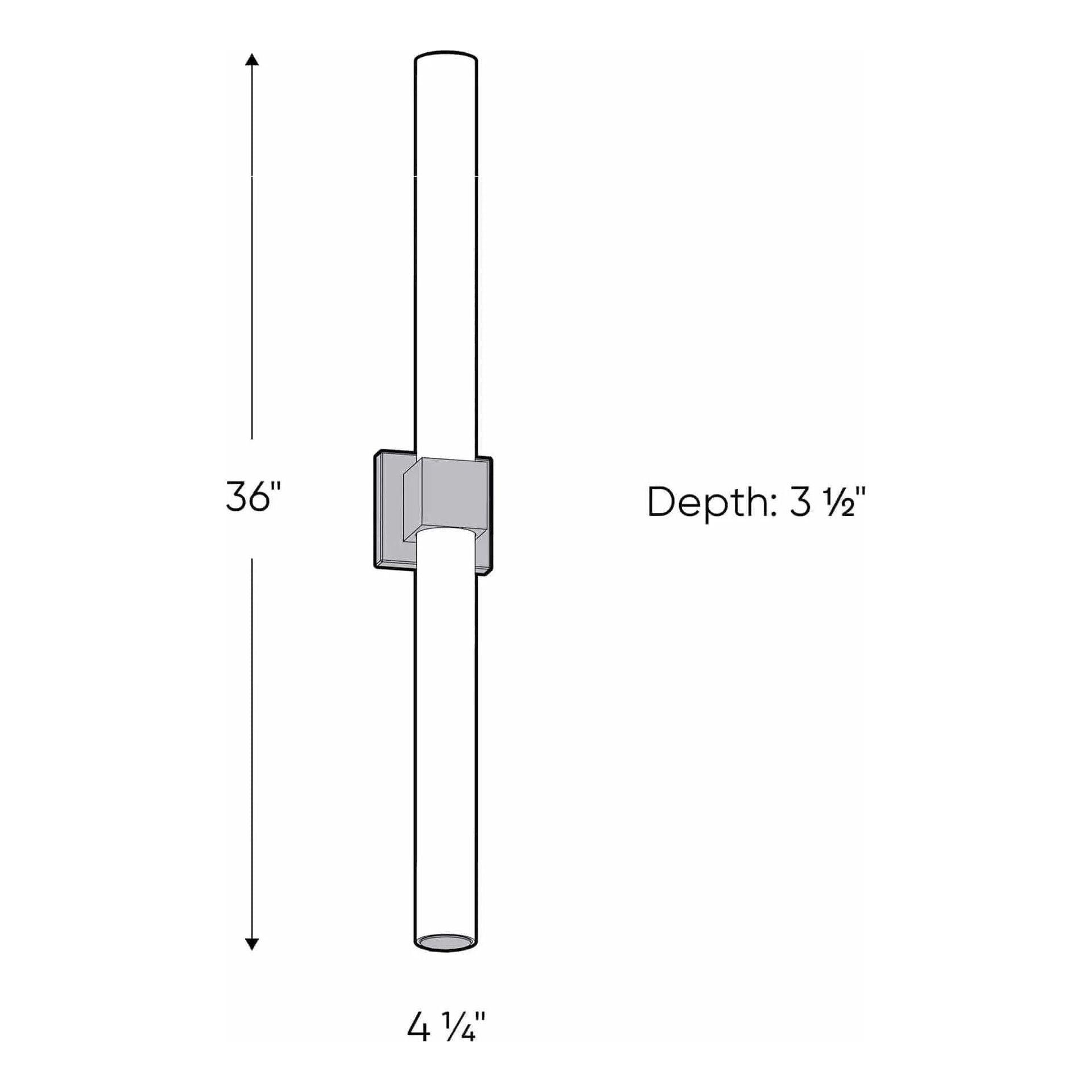 DALS Lighting - LEDVAN002 Vanity Light - LEDVAN002-CC-12CH - Canada Light Shop