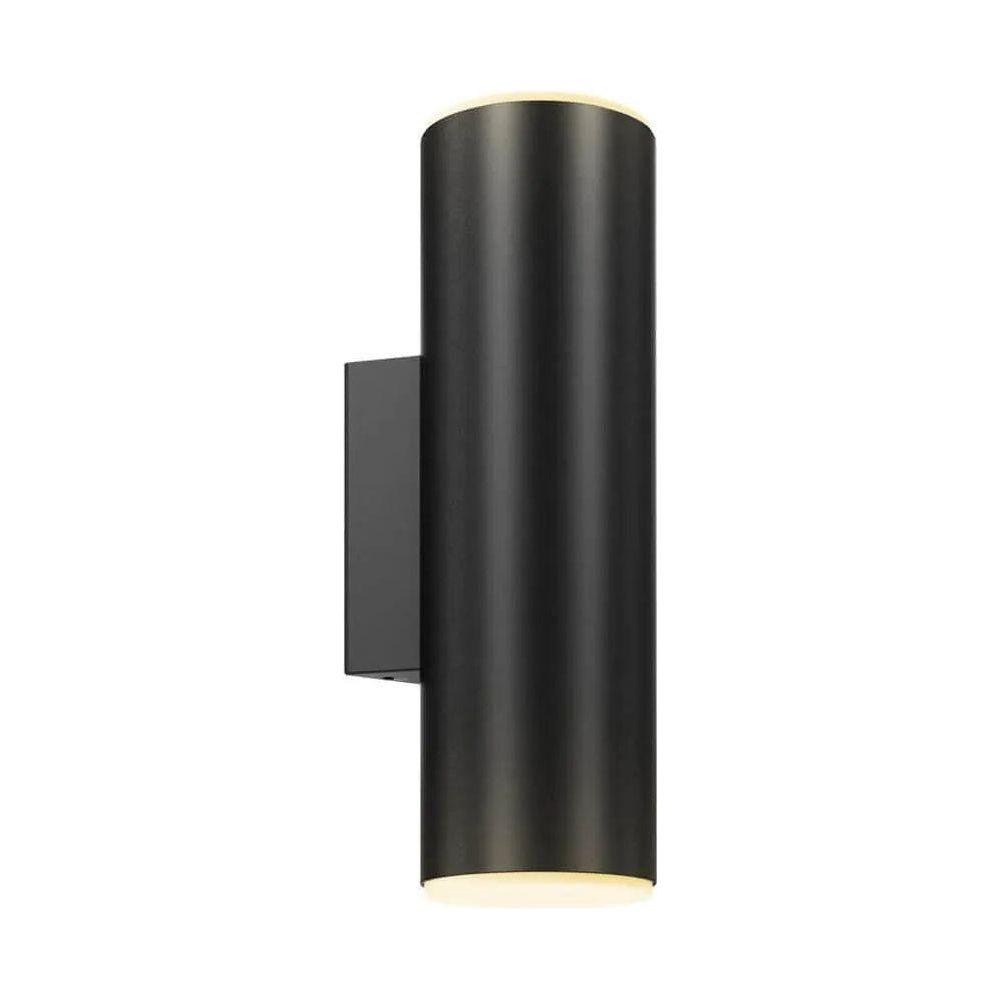 DALS Lighting - LEDWALL-A Round LED Cylinder Light - LEDWALL-A-BK - Canada Light Shop