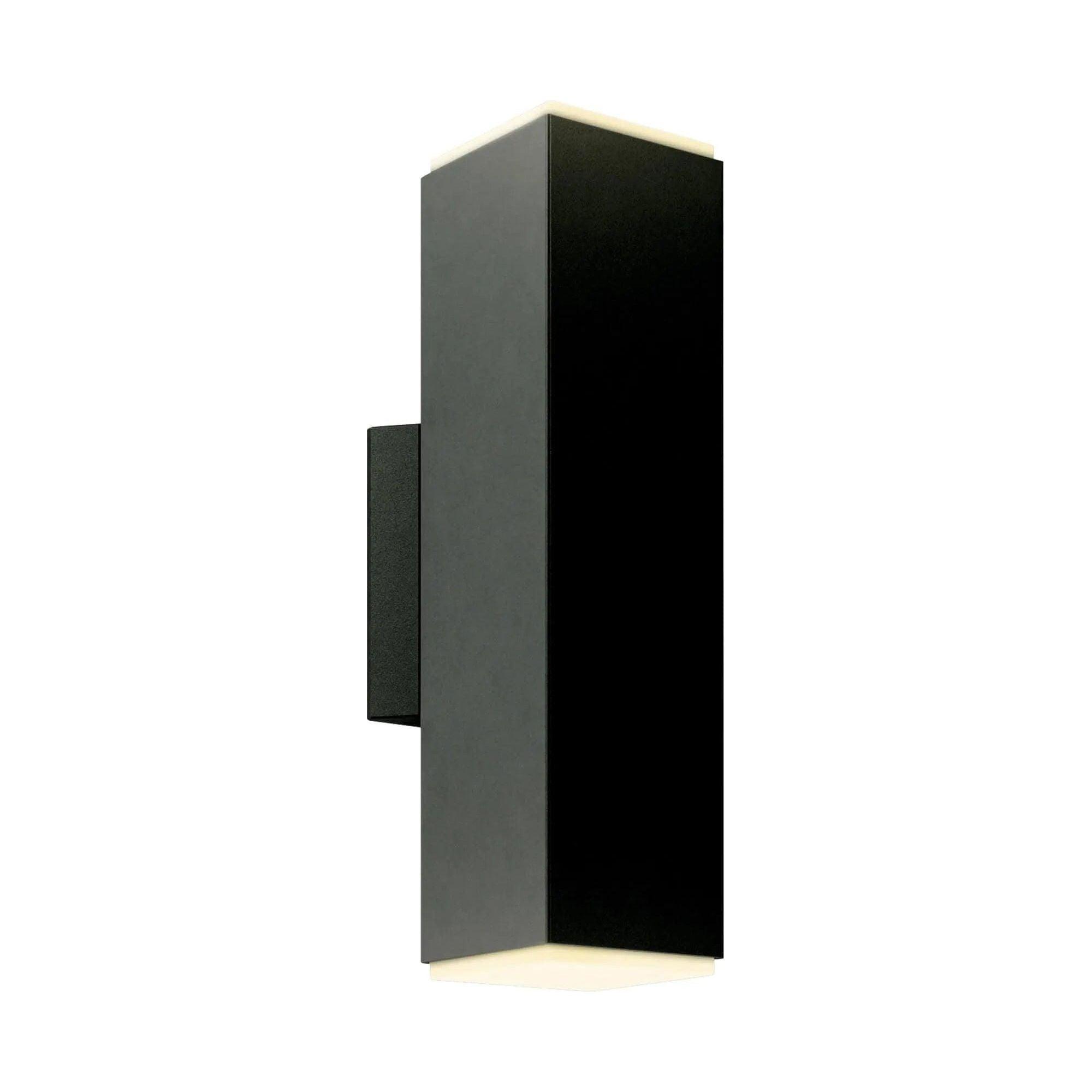 DALS Lighting - LEDWALL-B Square LED Cylinder Light - LEDWALL-B-BK - Canada Light Shop