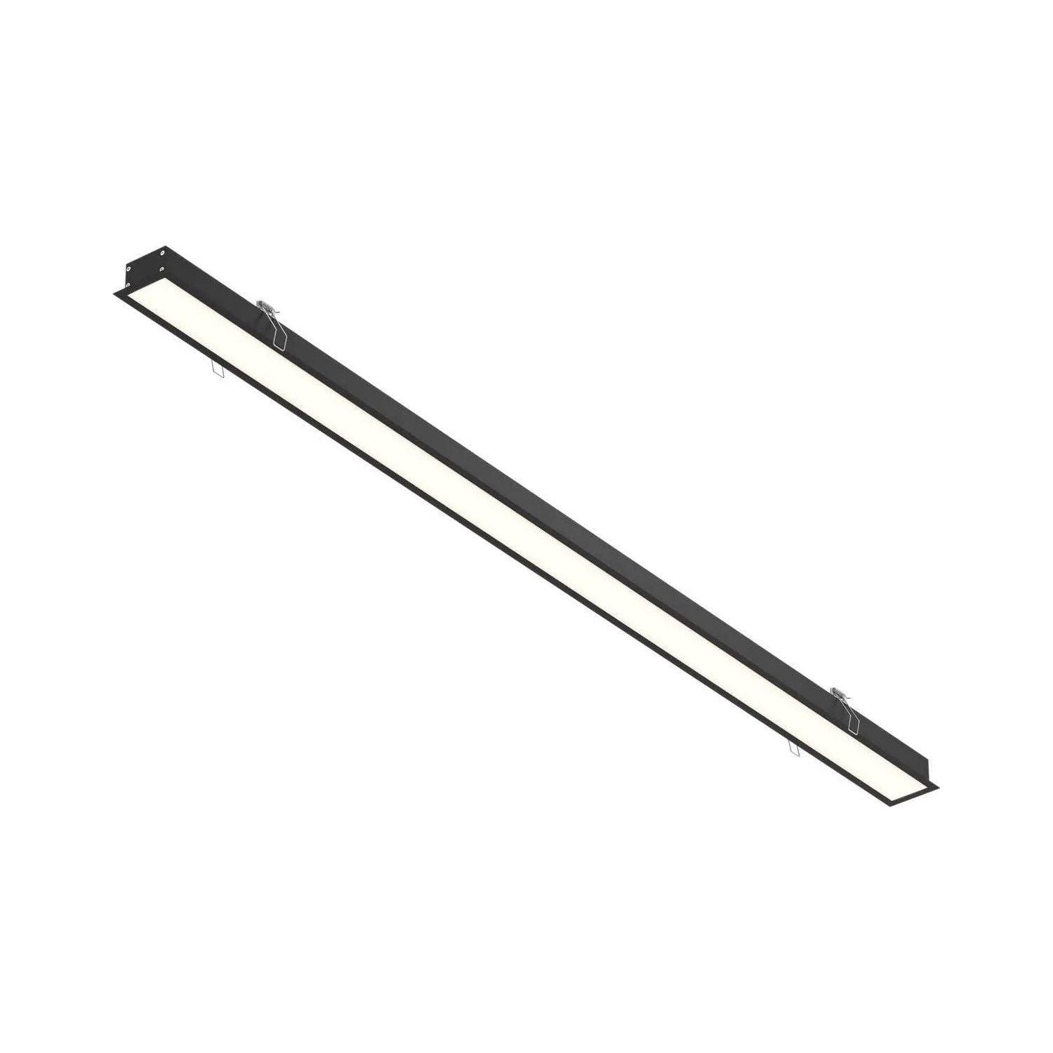 DALS Lighting - LNR Boulevard Recessed Linear 5CCT - LNR48-CC-BK - Canada Light Shop