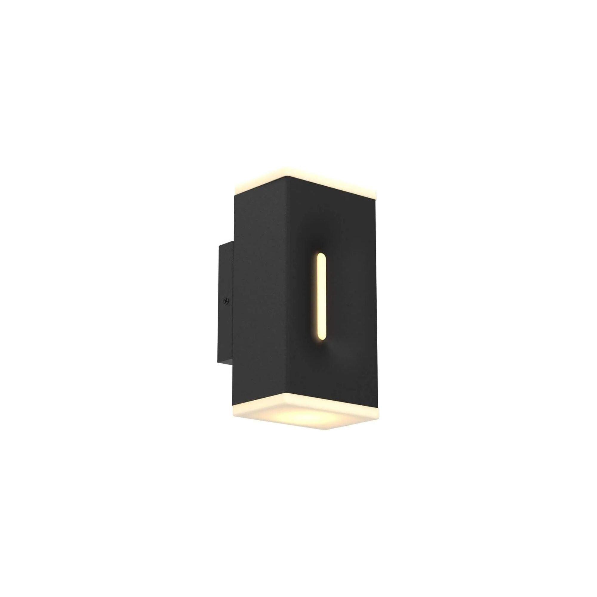 DALS Lighting - LWJ LED Vertical Wall Sconce - LWJ08-CC-BK - Canada Light Shop