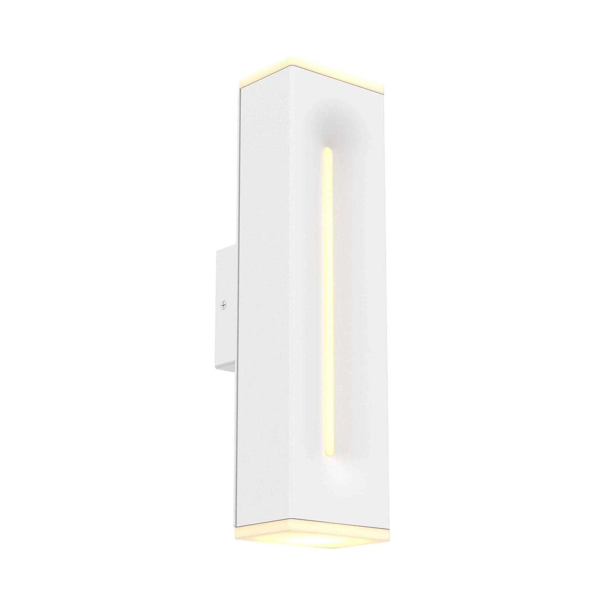 DALS Lighting - LWJ Rectangular CCT Dual Wall Light - LWJ16-CC-BK - Canada Light Shop