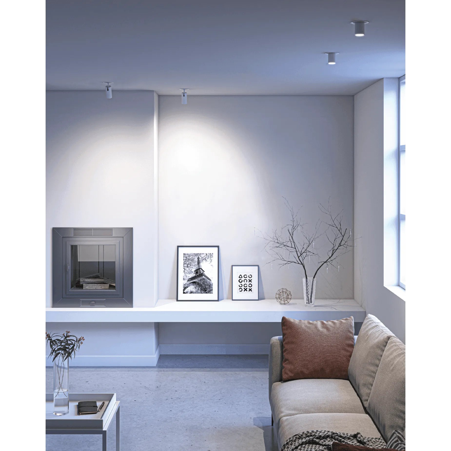 DALS Lighting - MFD 3 Inch 5CCT LED Recessed Monopoint Light - MFD03-CC-BK - Canada Light Shop