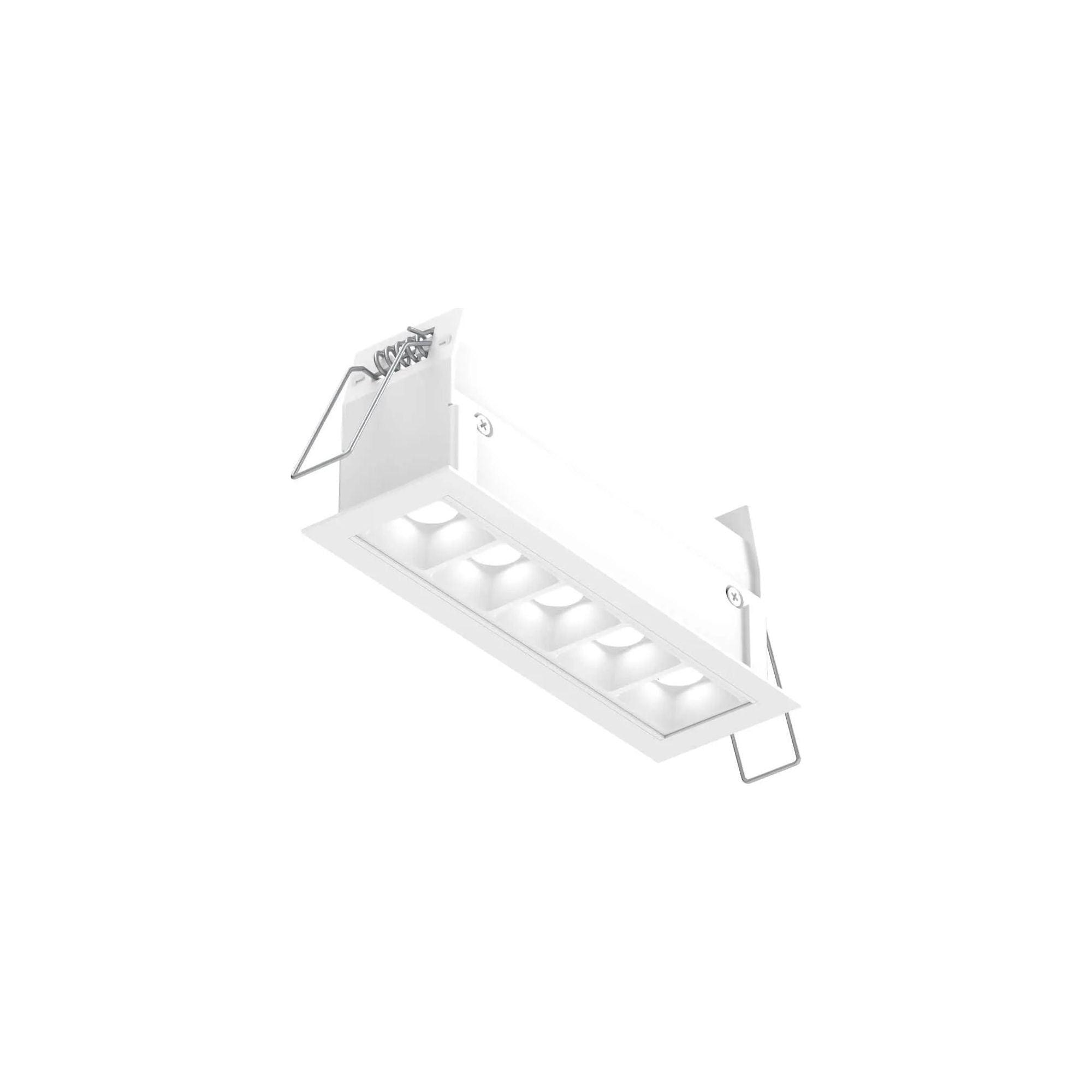 DALS Lighting - MSL Series 5-Module Microspot CCT - MSL5-CC-AWH - Canada Light Shop