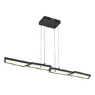 DALS Lighting - PDL Geometric Linear LED Pendant Light - PDL44-3K-BK - Canada Light Shop