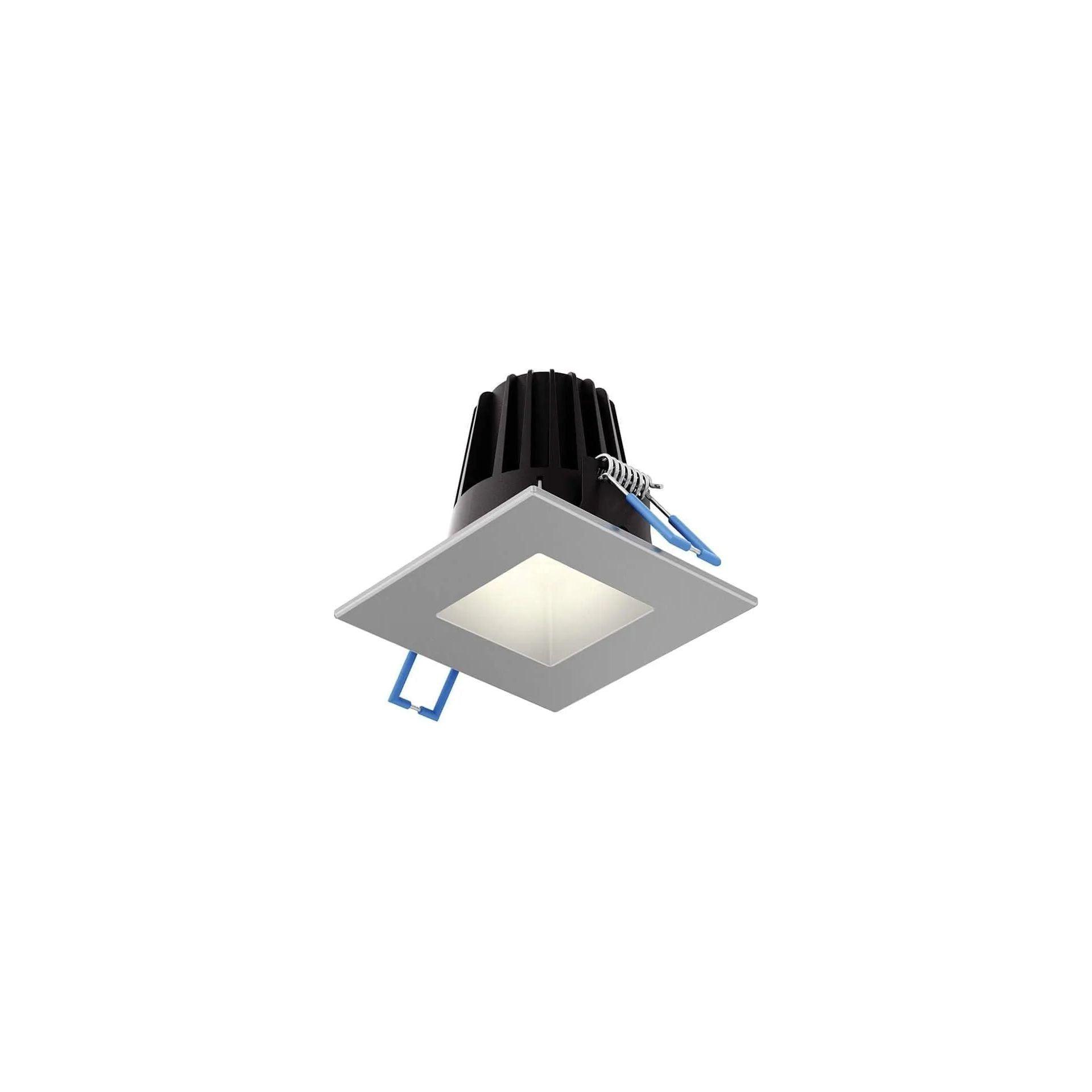 DALS Lighting - RGR 2 Inch Square Regressed Gimbal Down Light - RGR2SQ-CC-SN - Canada Light Shop