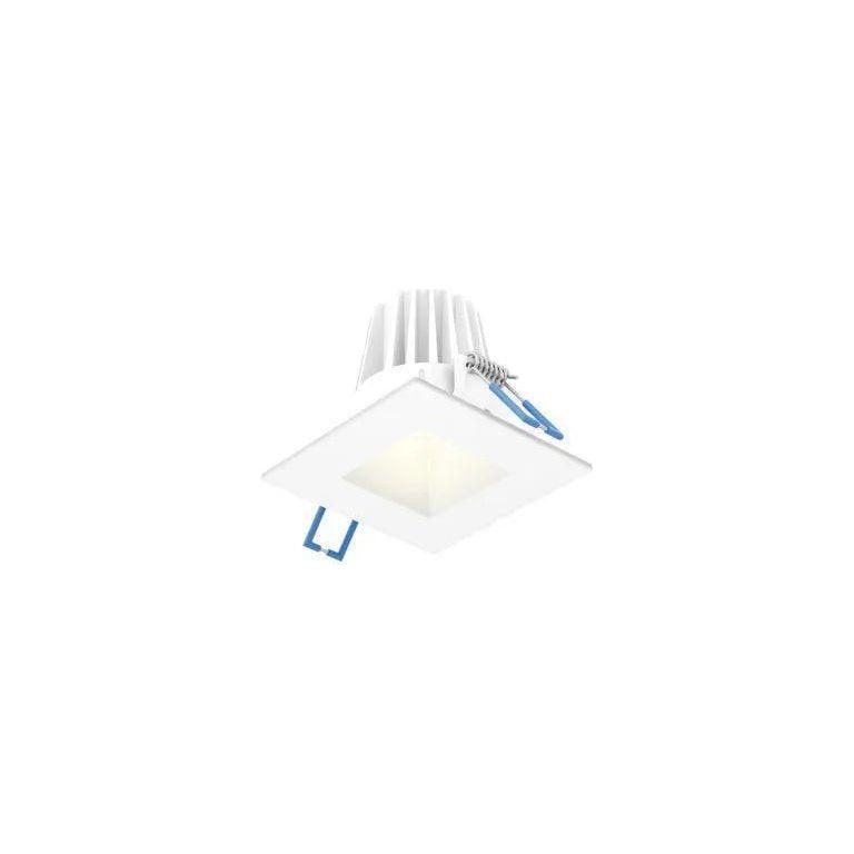 DALS Lighting - RGR 2 Inch Square Regressed Gimbal Down Light - RGR2SQ-CC-WH - Canada Light Shop