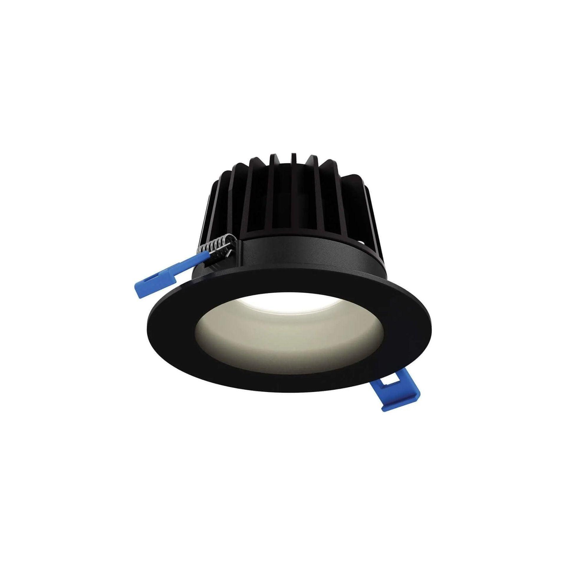 DALS Lighting - RGR 6 Inch Round Regressed Gimbal Down Light - RGR6-CC-BK - Canada Light Shop