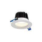 DALS Lighting - RGR 6 Inch Round Regressed Gimbal Down Light - RGR6-CC-WH - Canada Light Shop