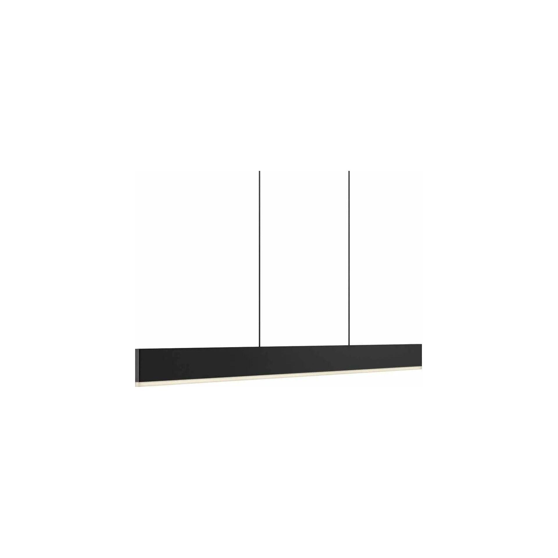 DALS Lighting - SPD Slim Linear LED Pendant Light - SPD48-3K-BK - Canada Light Shop