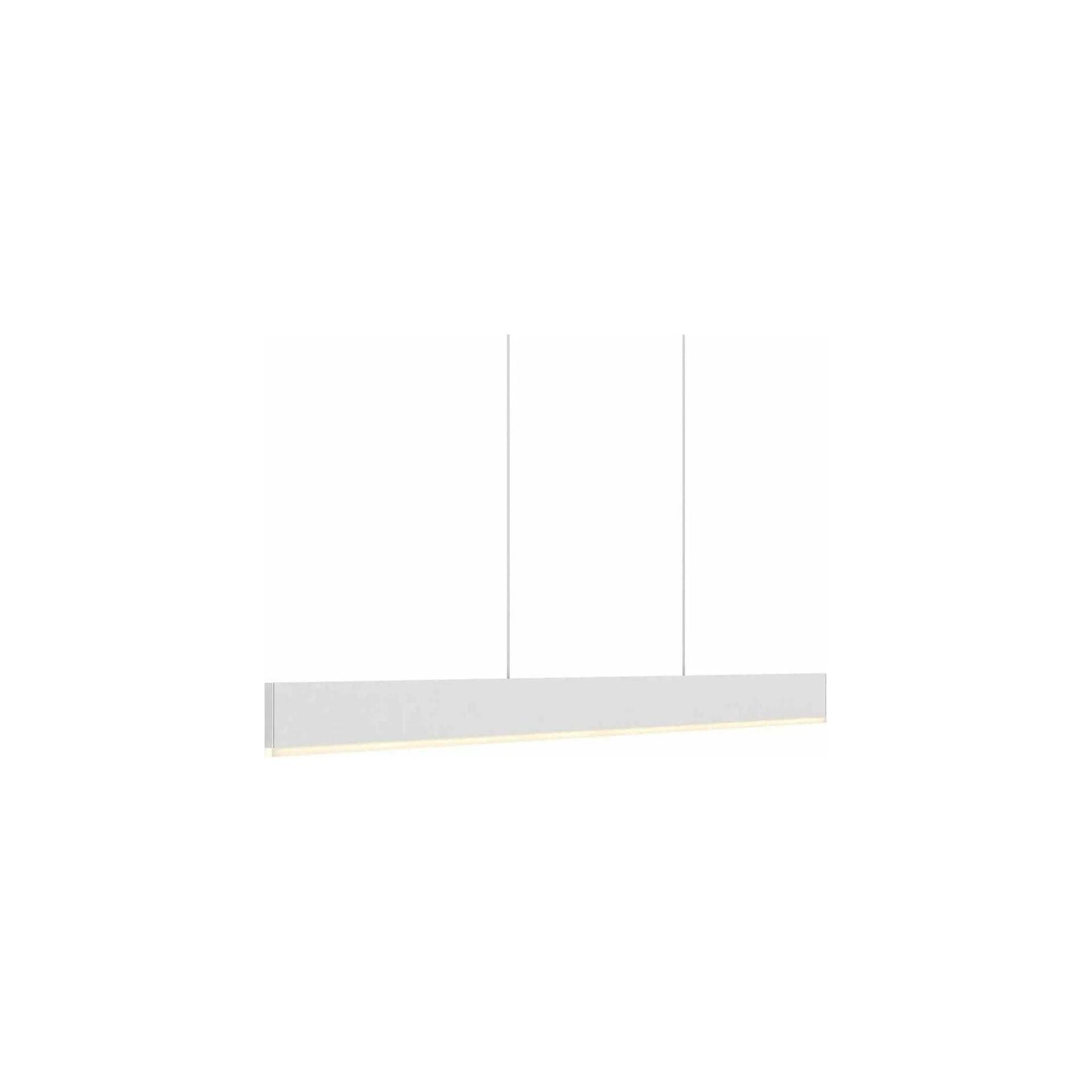 DALS Lighting - SPD Slim Linear LED Pendant Light - SPD48-3K-WH - Canada Light Shop