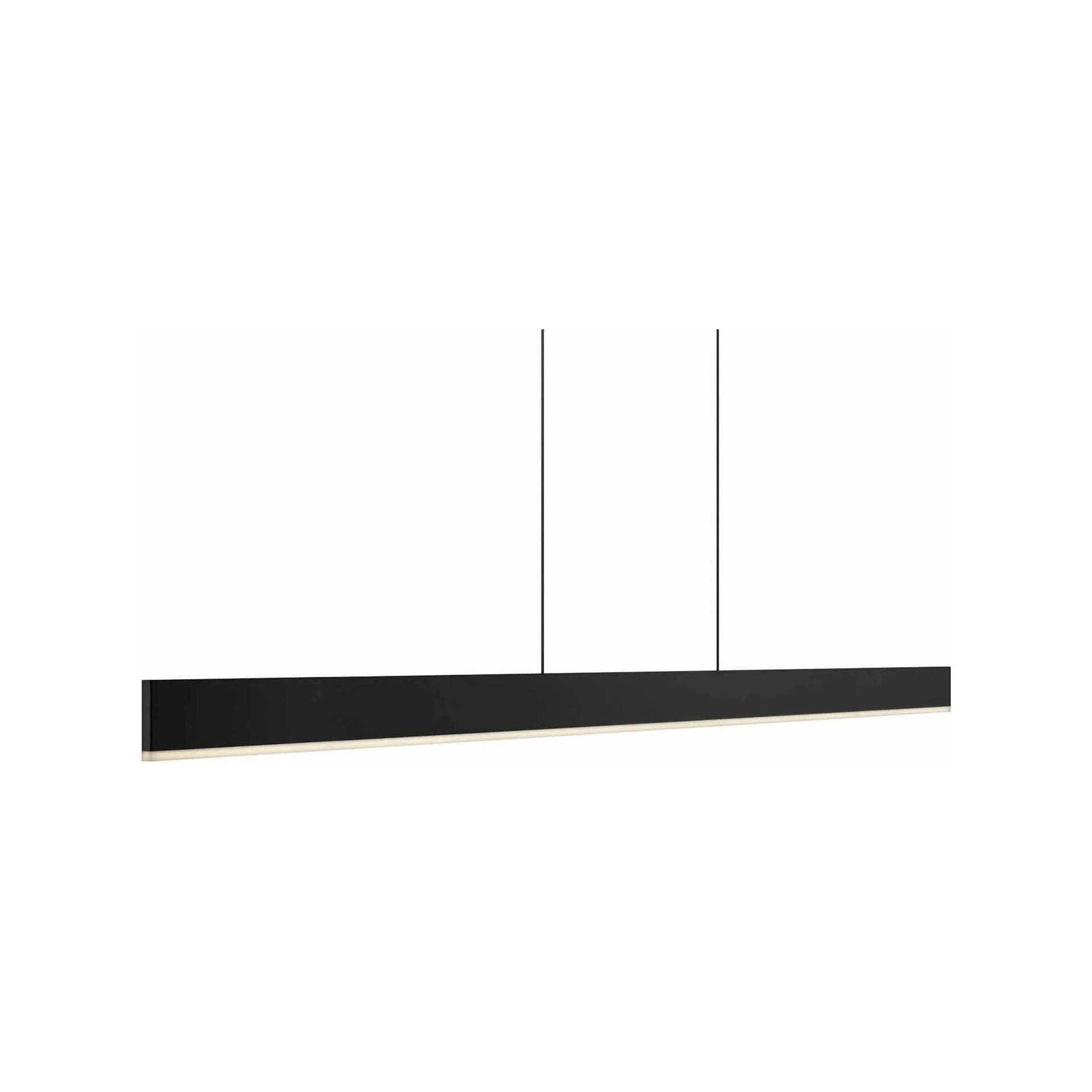 DALS Lighting - SPD Slim Linear LED Pendant Light - SPD72-3K-BK - Canada Light Shop