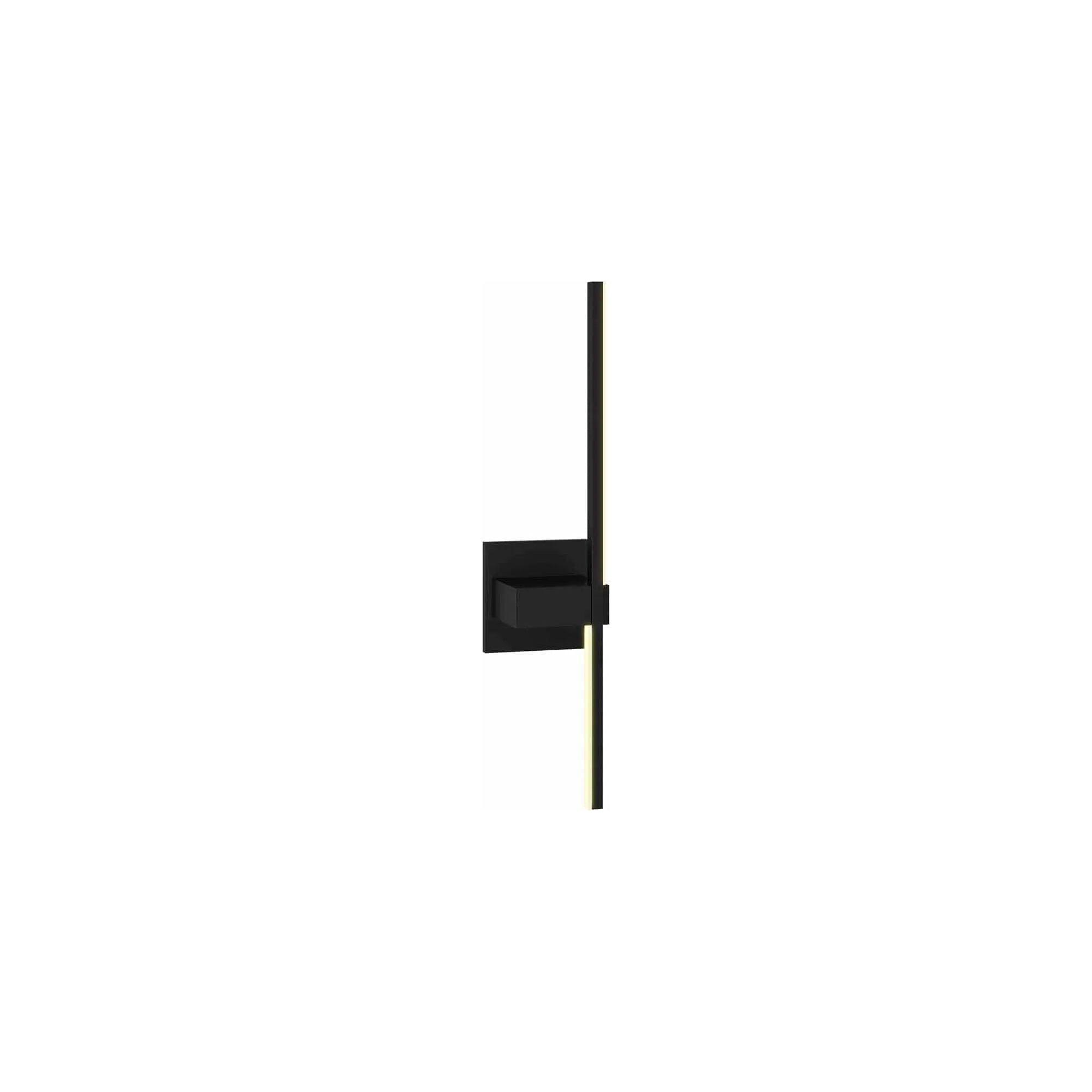DALS Lighting - STK Sleek Linear LED Wall Sconce - STK21-3K-BK - Canada Light Shop
