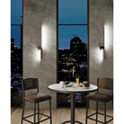 DALS Lighting - STK Sleek Linear LED Wall Sconce - STK21-3K-BK - Canada Light Shop
