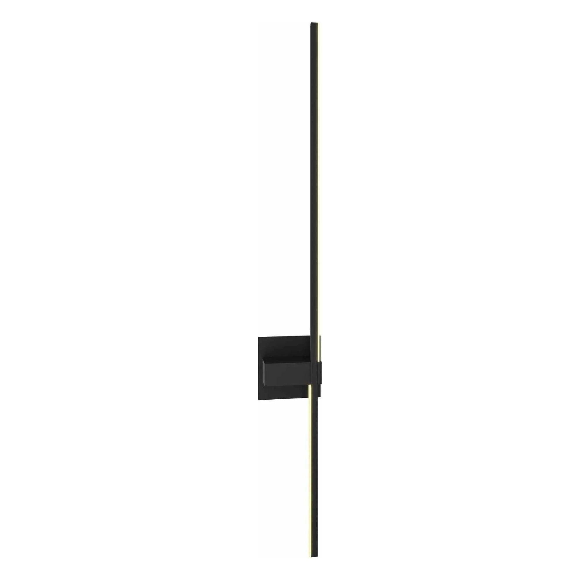 DALS Lighting - STK Sleek Linear LED Wall Sconce - STK37-3K-BK - Canada Light Shop