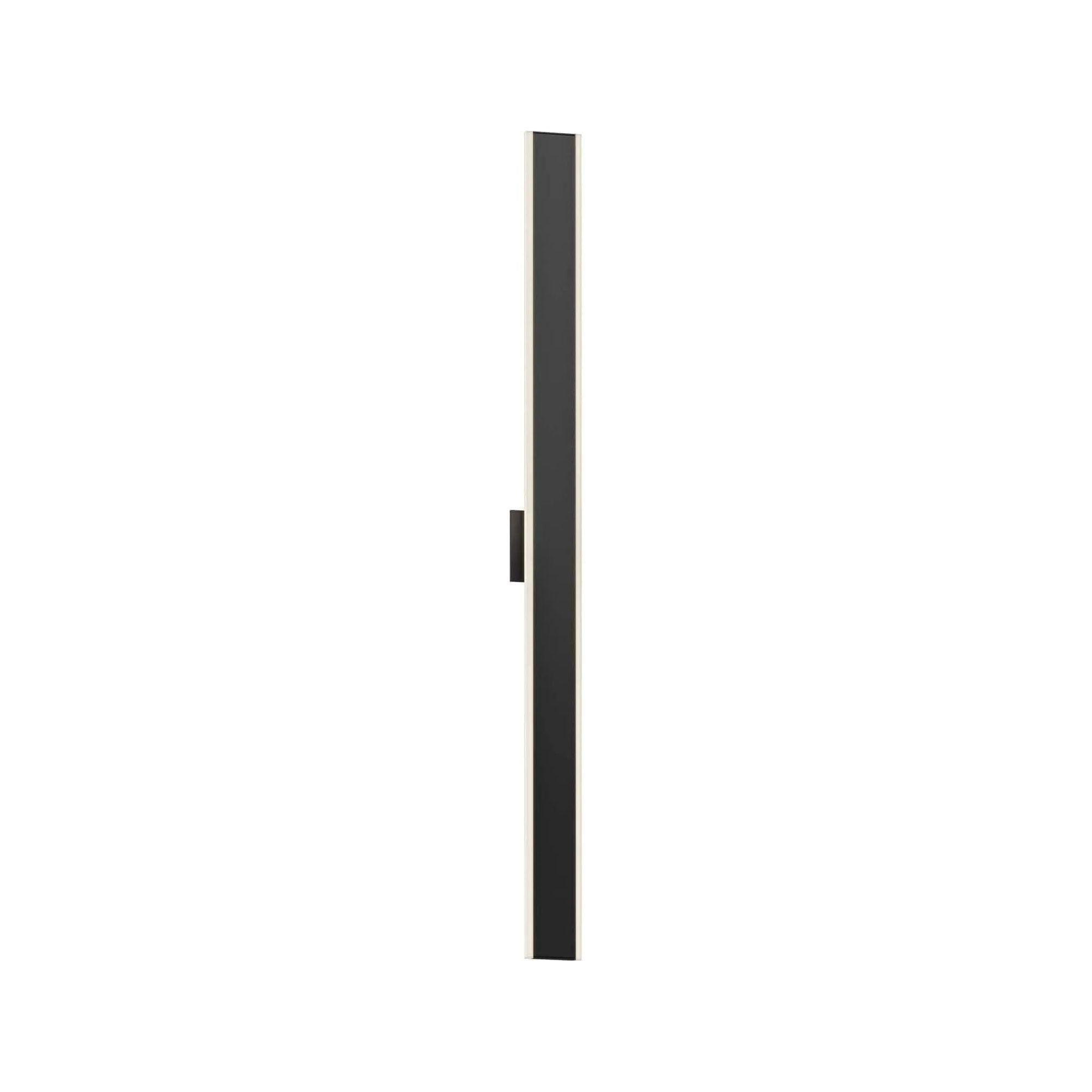 DALS Lighting - SWS Slim Outdoor Wall Sconce - SWS48-CC-BK - Canada Light Shop