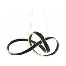 DALS Lighting - TWPD Twirl LED Pendant Light - TWPD-3K-BK - Canada Light Shop