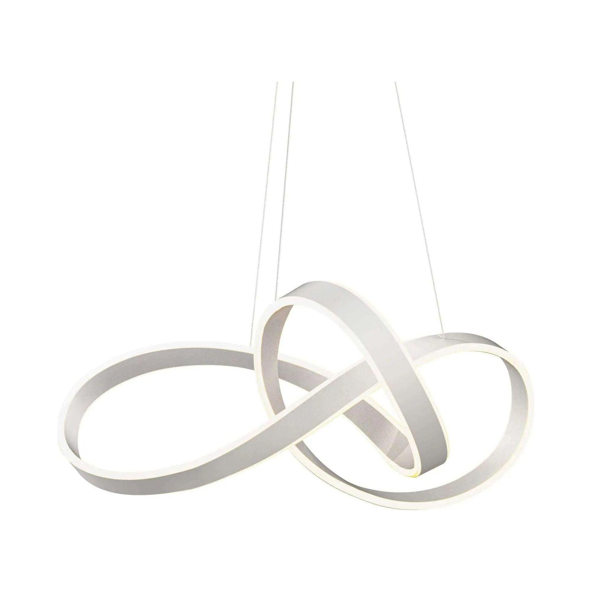 DALS Lighting - TWPD Twirl LED Pendant Light - TWPD-3K-BK - Canada Light Shop