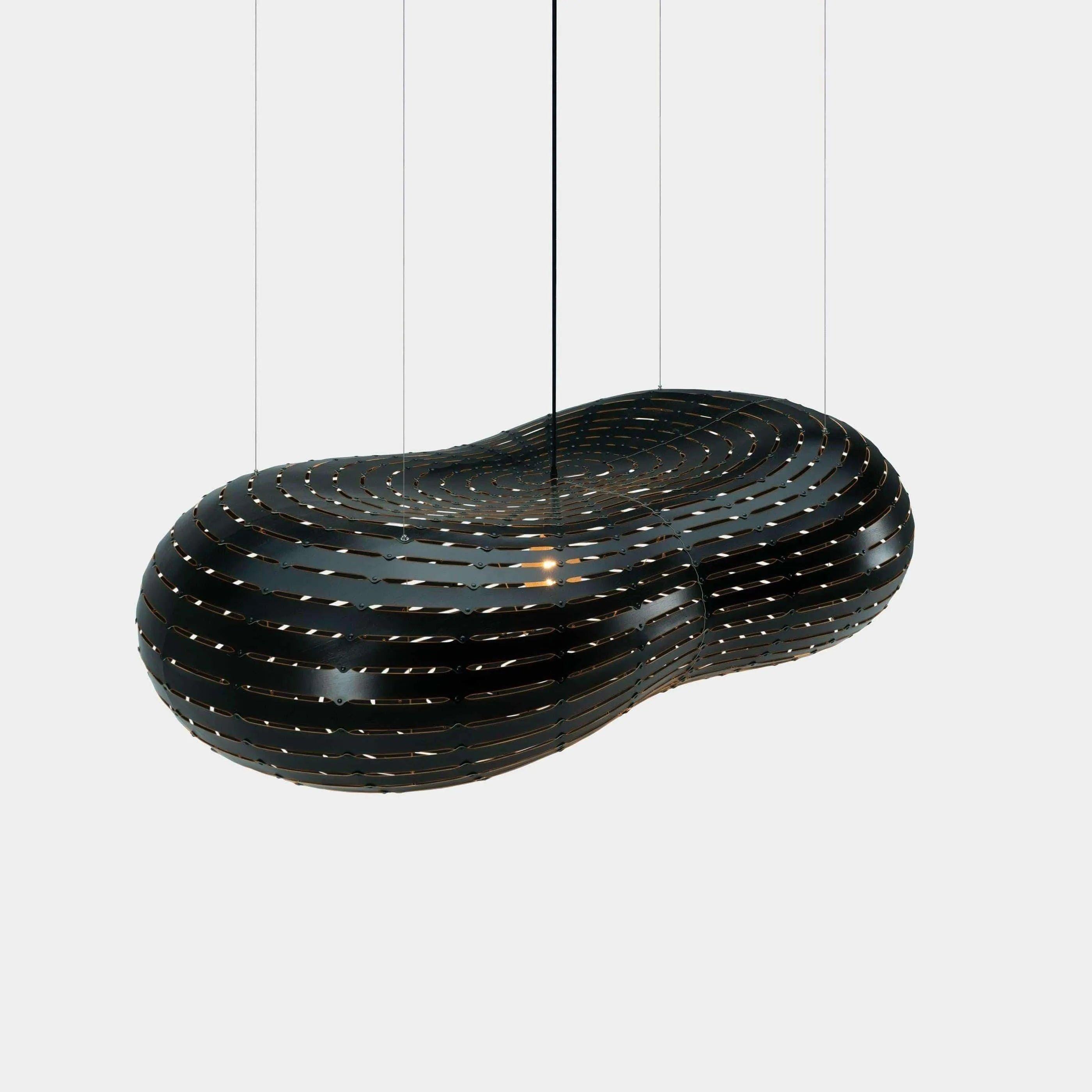 David Trubridge - Cloud Suspension - CLO-LARG-BLK-BLK - Canada Light Shop
