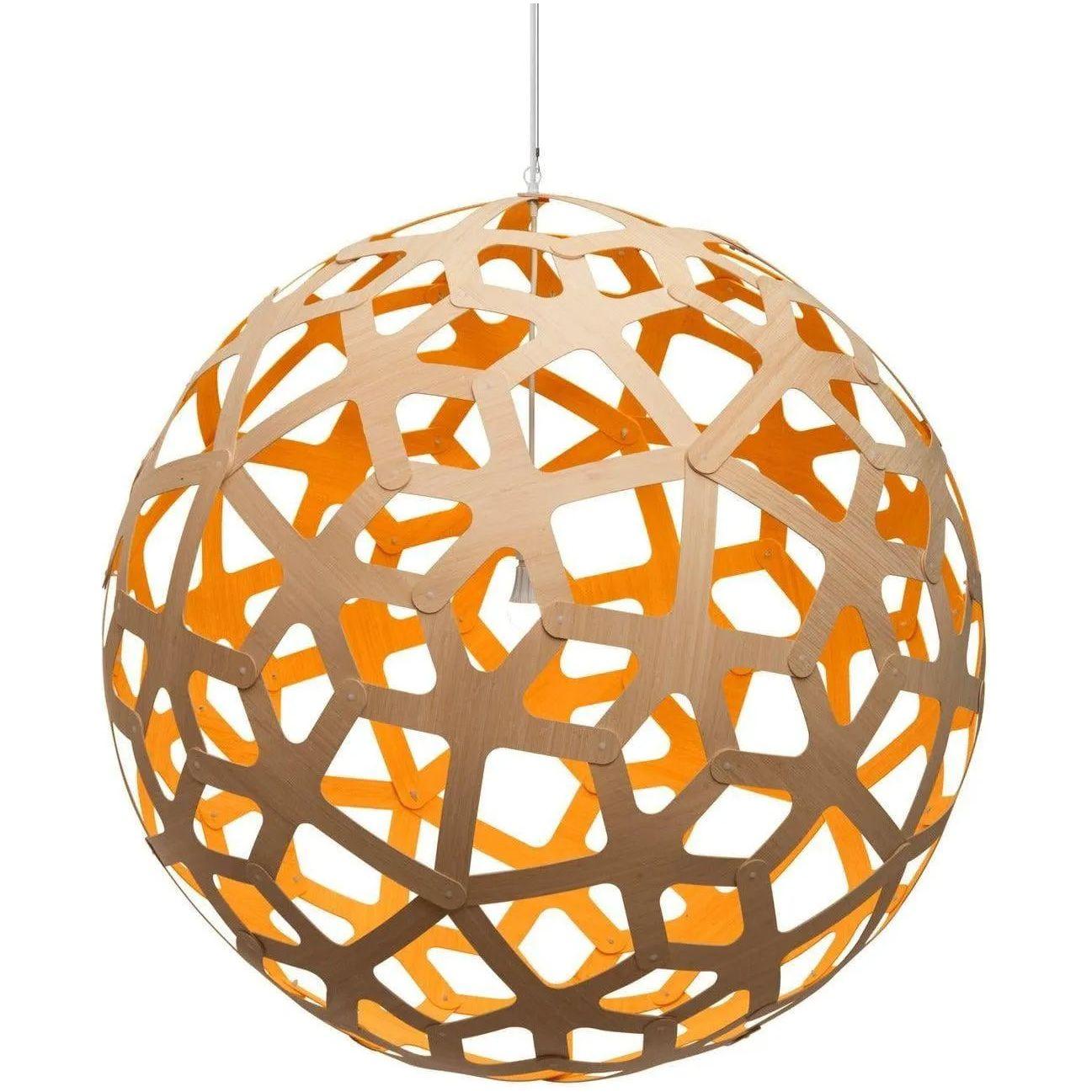 David Trubridge - Coral 1200 Pendant - COR-1200-BLK-BLK - Canada Light Shop