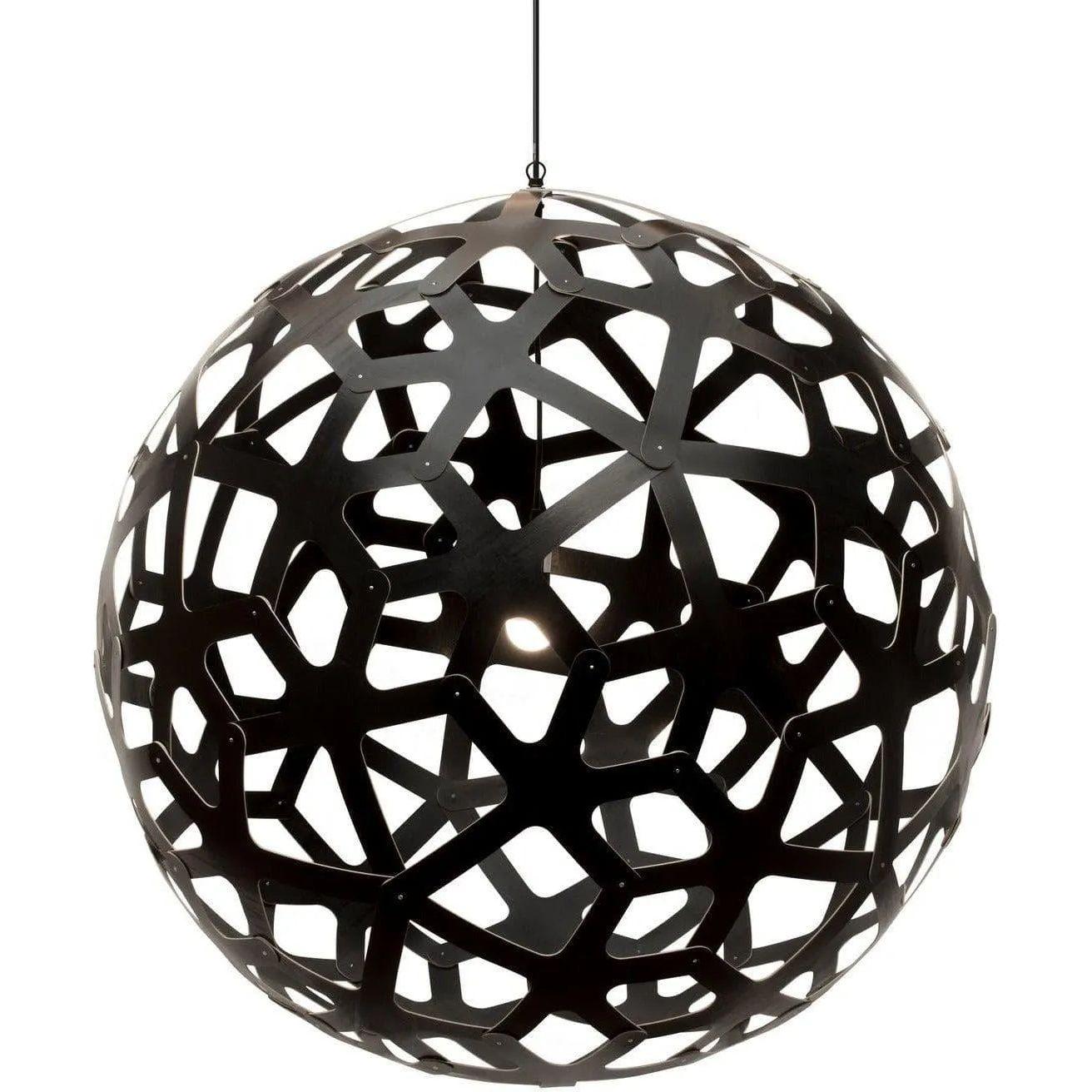 David Trubridge - Coral 1600 Pendant - COR-1600-BLK-BLK - Canada Light Shop