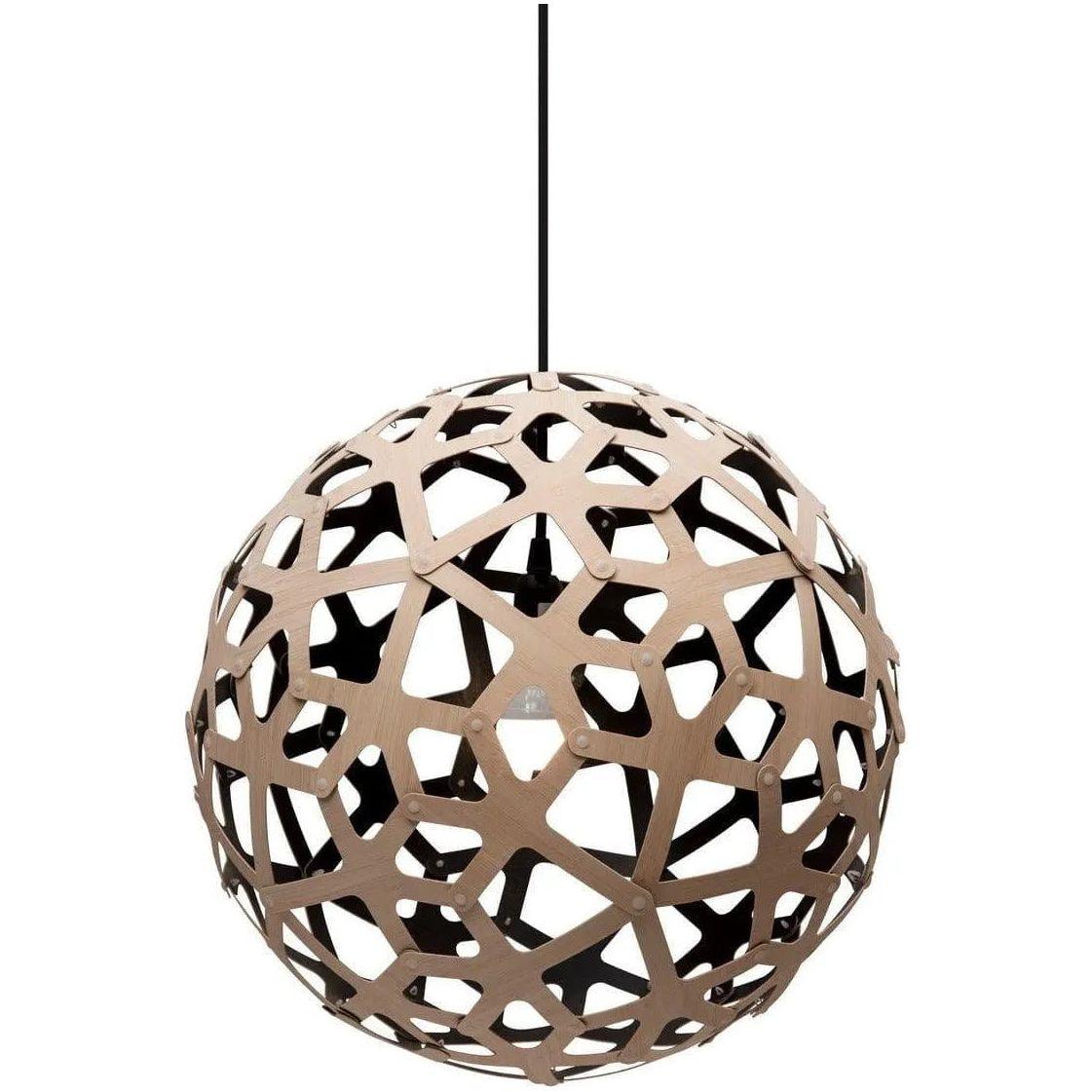 David Trubridge - Coral 400 Pendant - COR-0400-BLK-BLK - Canada Light Shop