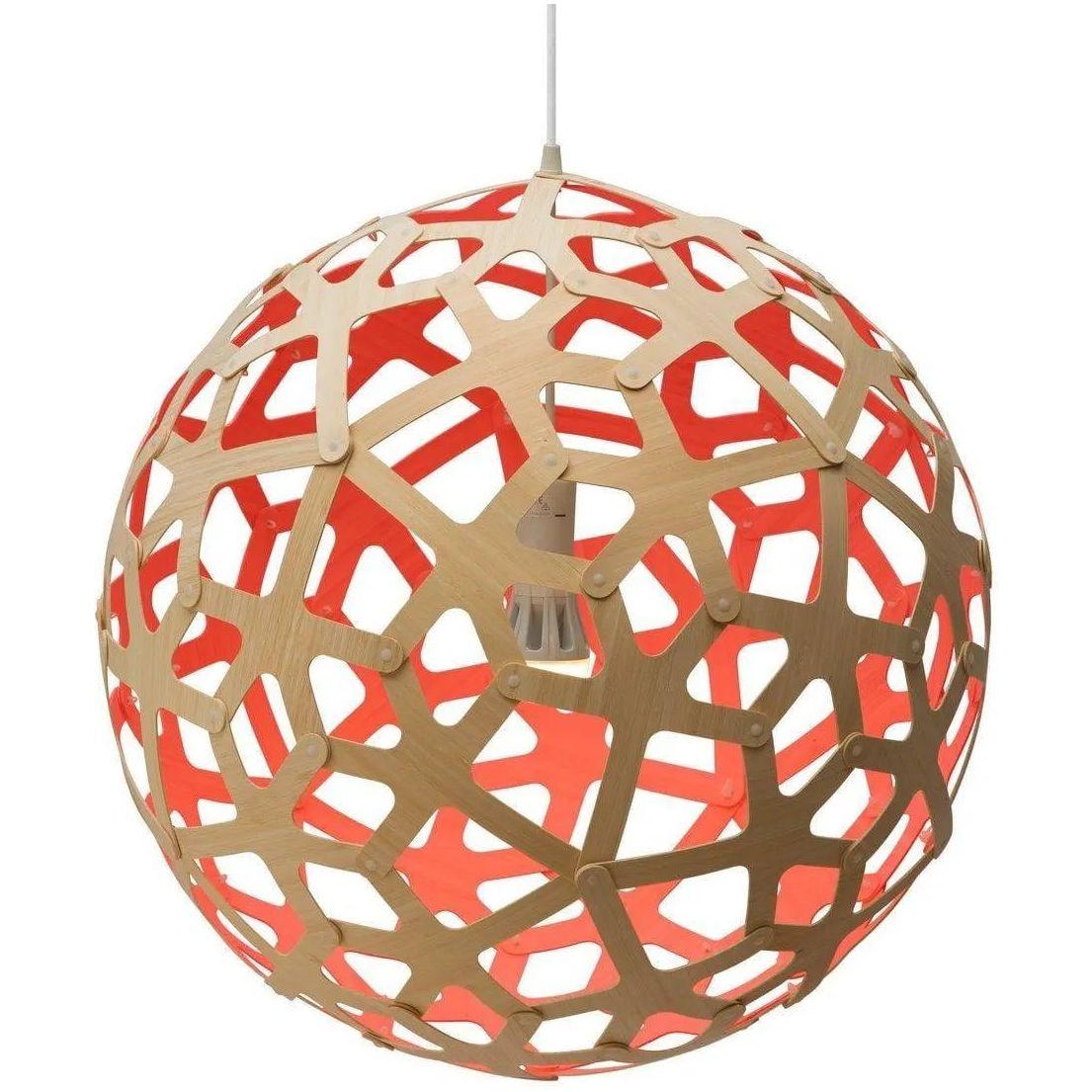 David Trubridge - Coral 600 Pendant - COR-0600-BLK-BLK - Canada Light Shop
