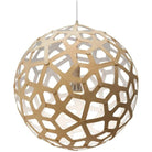 David Trubridge - Coral 600 Pendant - COR-0600-BLK-BLK - Canada Light Shop