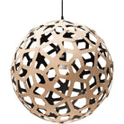 David Trubridge - Coral 600 Pendant - COR-0600-BLK-BLK - Canada Light Shop