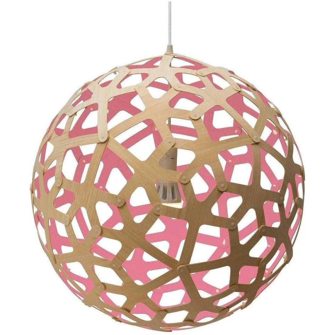 David Trubridge - Coral 600 Pendant - COR-0600-BLK-BLK - Canada Light Shop