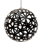 David Trubridge - Coral 800 Pendant - COR-0800-BLK-BLK - Canada Light Shop