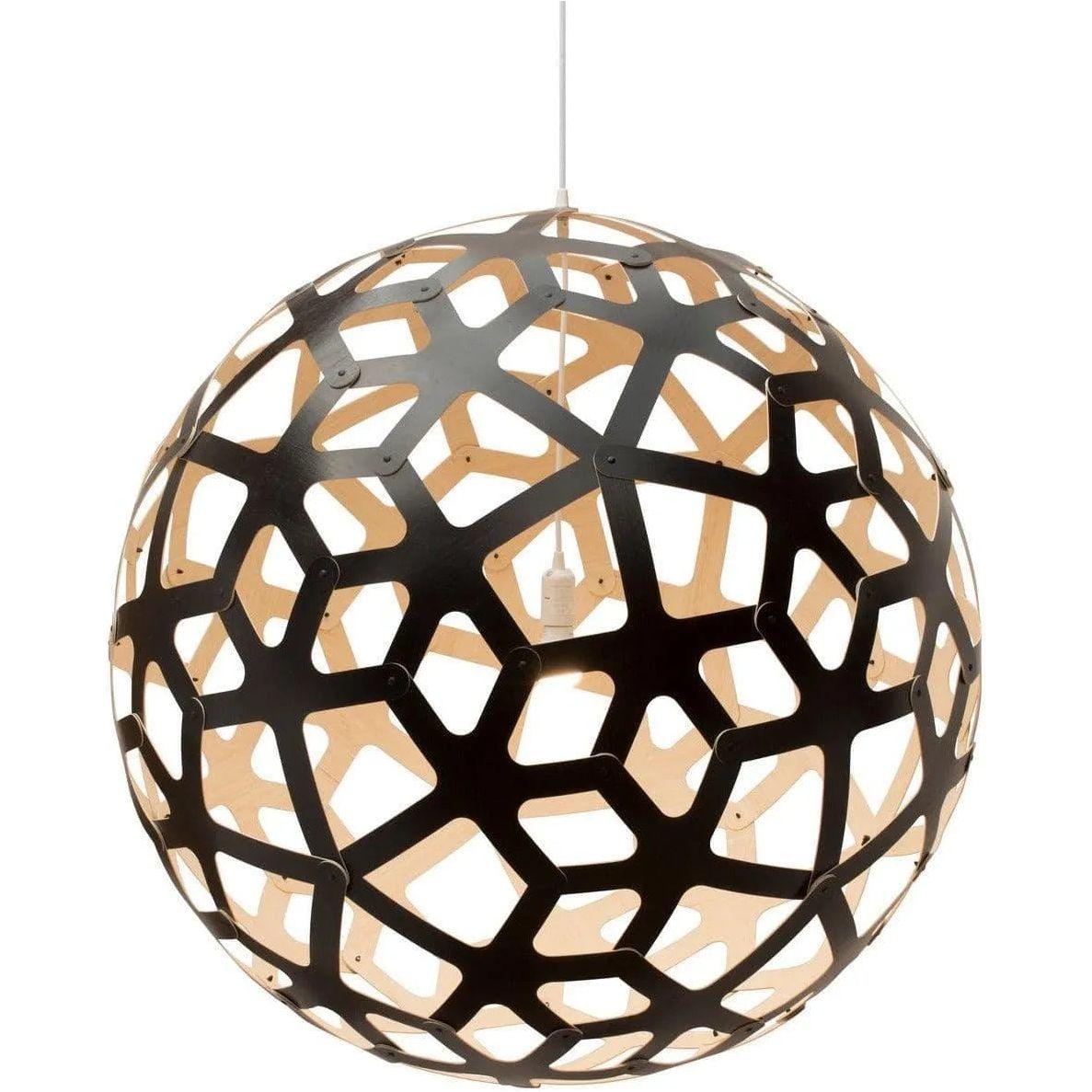 David Trubridge - Coral 800 Pendant - COR-0800-BLK-BLK - Canada Light Shop