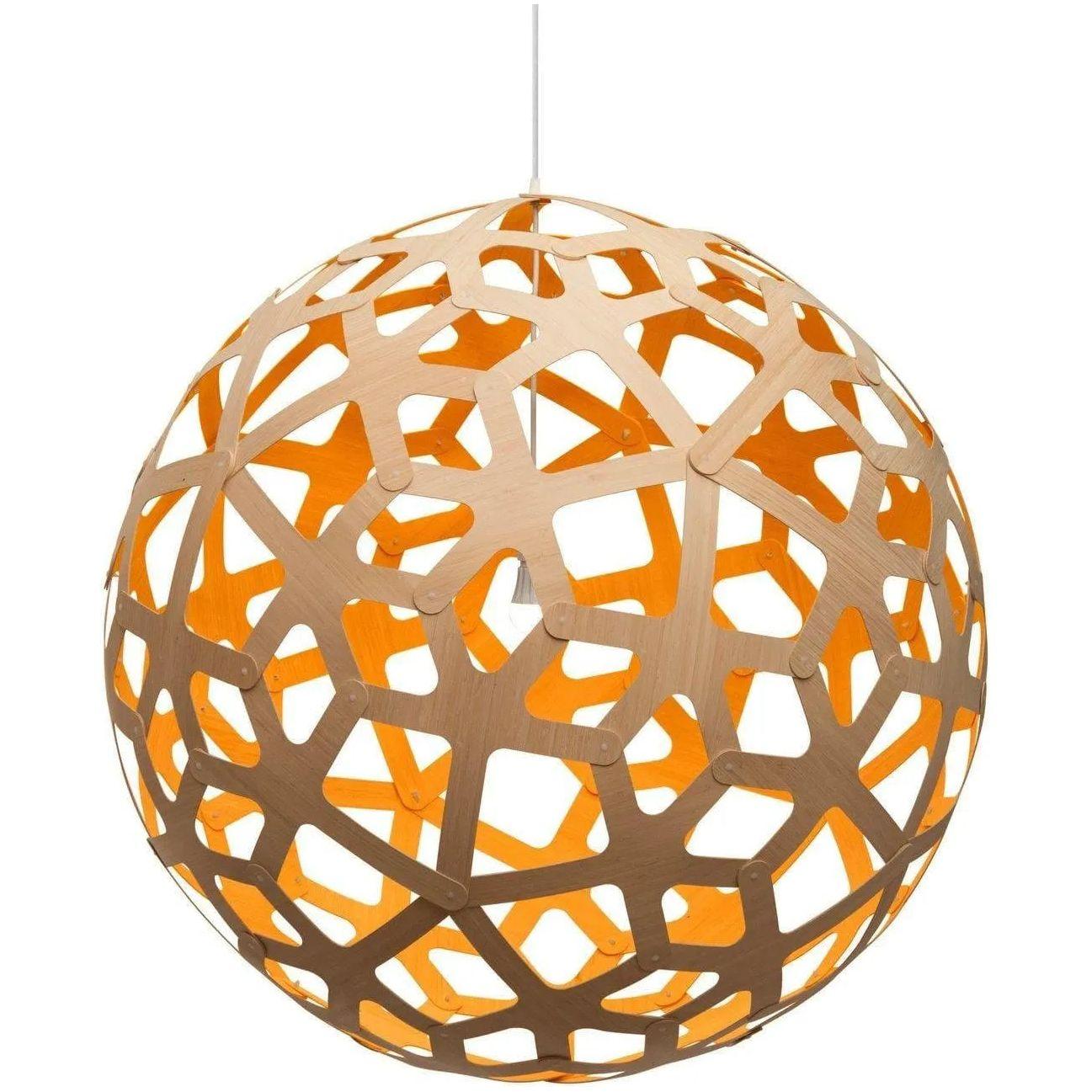 David Trubridge - Coral 800 Pendant - COR-0800-BLK-BLK - Canada Light Shop