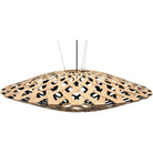 David Trubridge - Flax 1500 Pendant - FLX-1500-BLK-BLK - Canada Light Shop