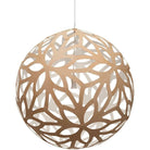 David Trubridge - Floral 1000 Pendant - FLO-1000-BLK-BLK - Canada Light Shop