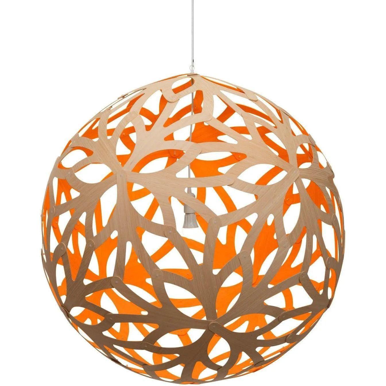 David Trubridge - Floral 1000 Pendant - FLO-1000-BLK-BLK - Canada Light Shop