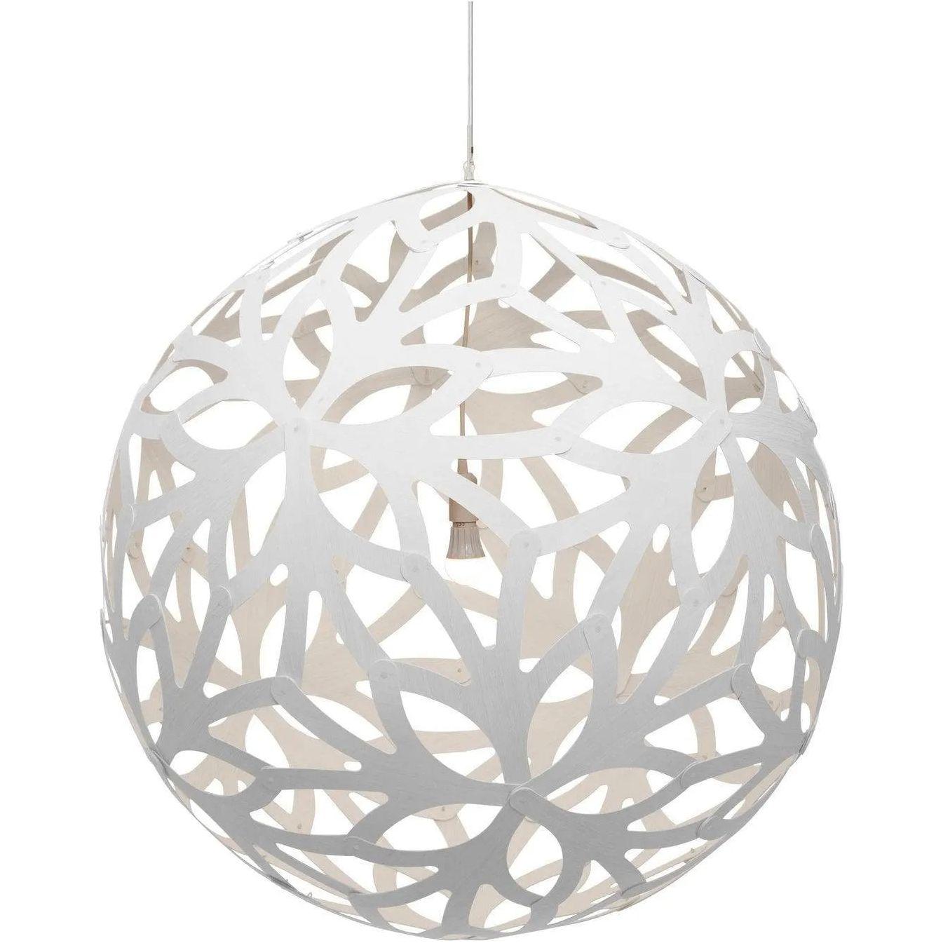 David Trubridge - Floral 1000 Pendant - FLO-1000-WHI-WHI - Canada Light Shop