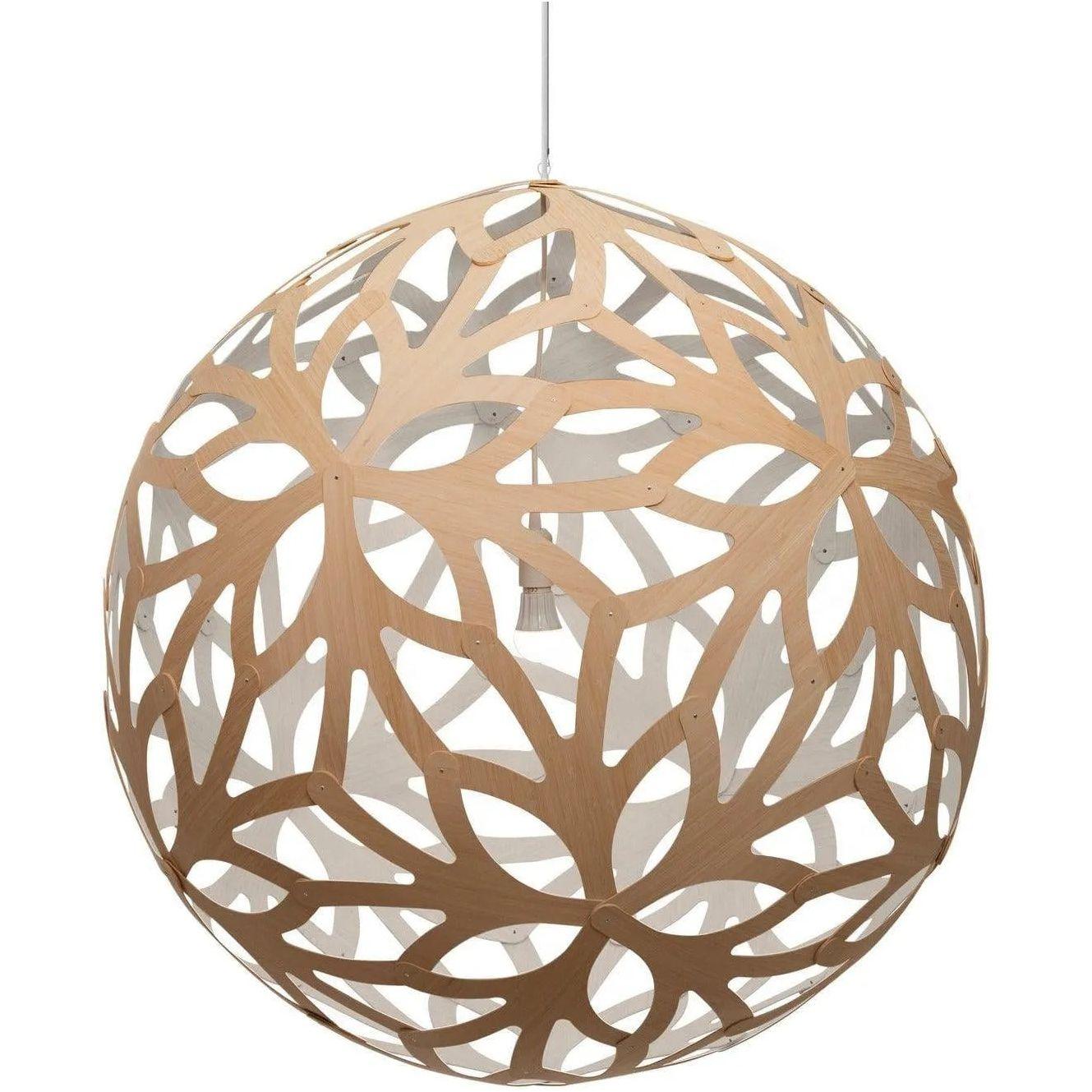 David Trubridge - Floral 1600 Pendant - FLO-1600-BLK-BLK - Canada Light Shop