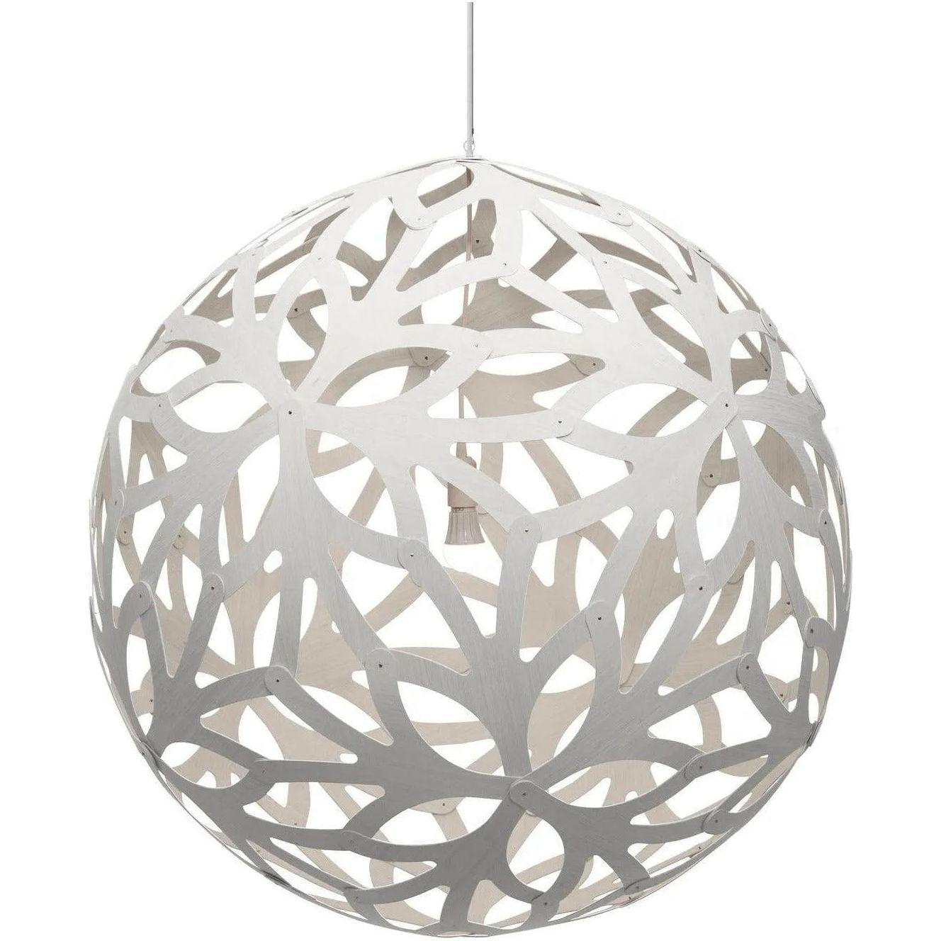 David Trubridge - Floral 1600 Pendant - FLO-1600-WHI-WHI - Canada Light Shop