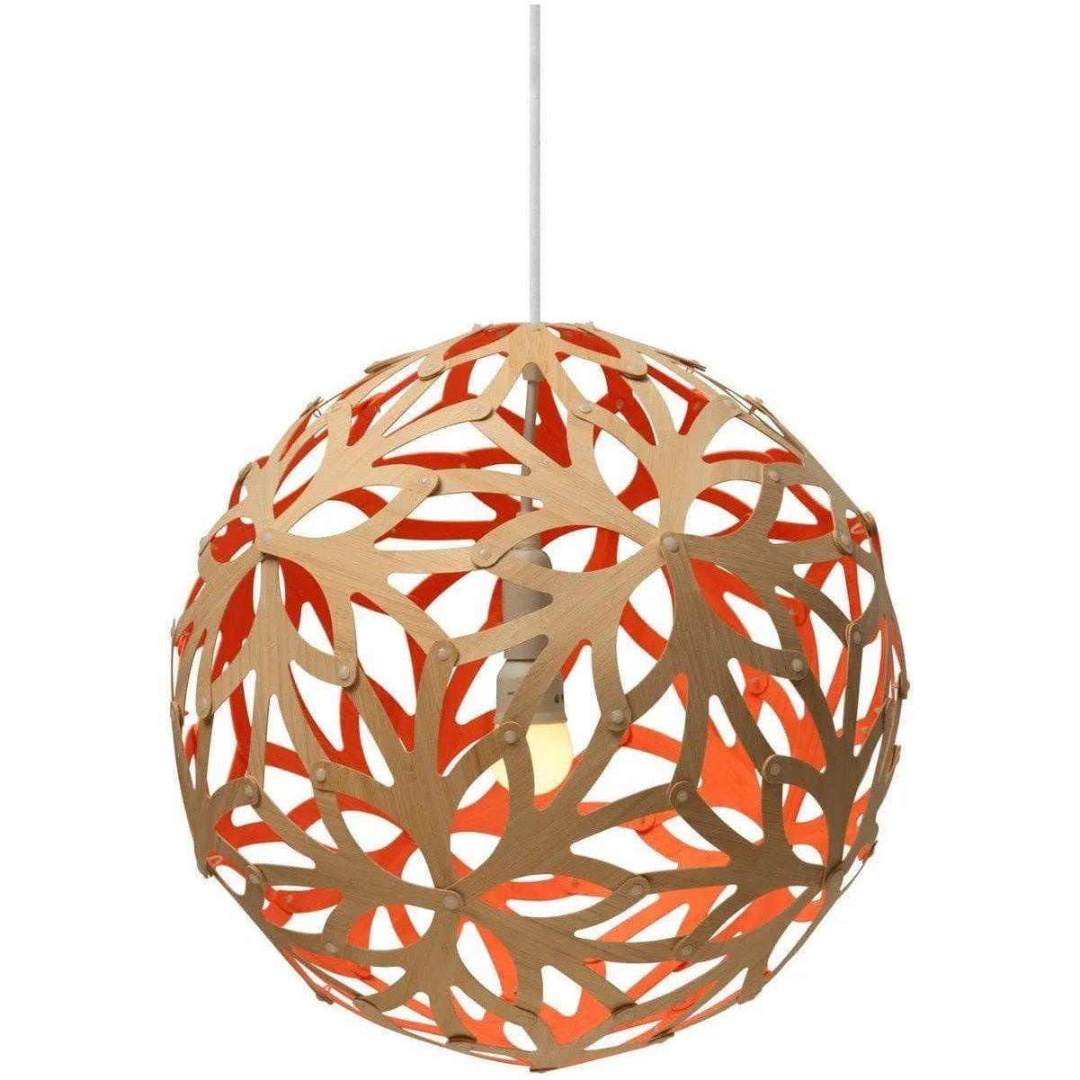 David Trubridge - Floral 400 Pendant - FLO-0400-BLK-BLK - Canada Light Shop