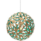 David Trubridge - Floral 400 Pendant - FLO-0400-BLK-BLK - Canada Light Shop