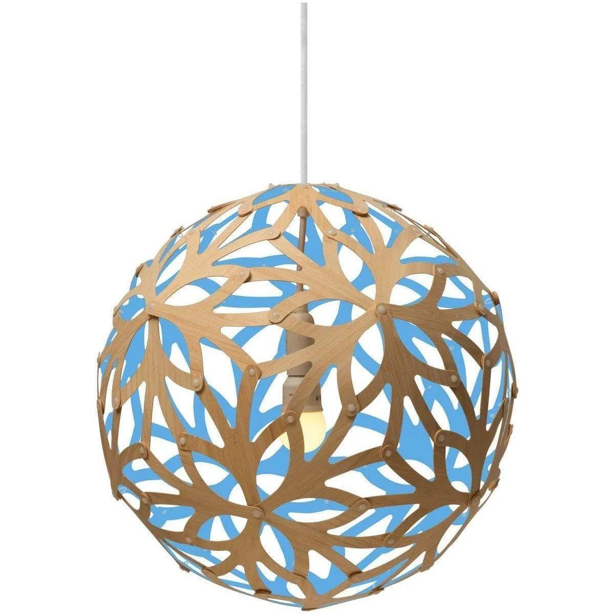 David Trubridge - Floral 400 Pendant - FLO-0400-BLK-BLK - Canada Light Shop