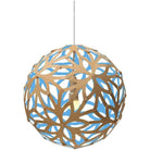 David Trubridge - Floral 400 Pendant - FLO-0400-BLK-BLK - Canada Light Shop