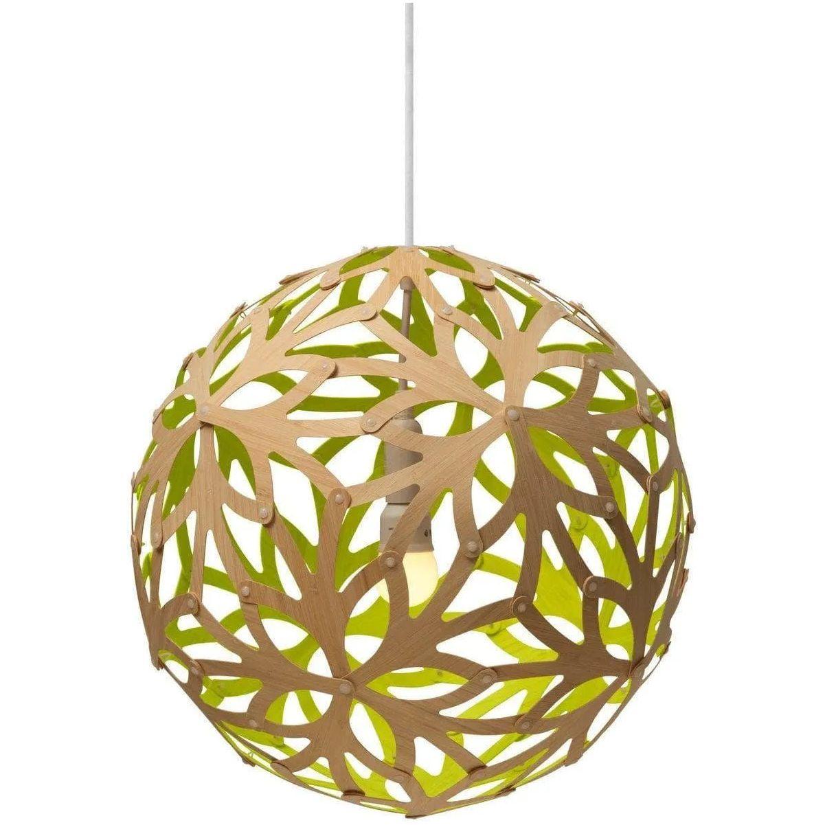 David Trubridge - Floral 400 Pendant - FLO-0400-BLK-BLK - Canada Light Shop
