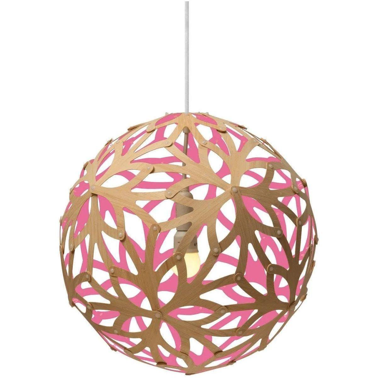David Trubridge - Floral 400 Pendant - FLO-0400-BLK-BLK - Canada Light Shop